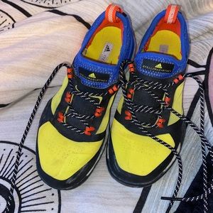 Stella Mccarthy Addidas Vibrant Blue, Yellow, Black, Orange Size 7